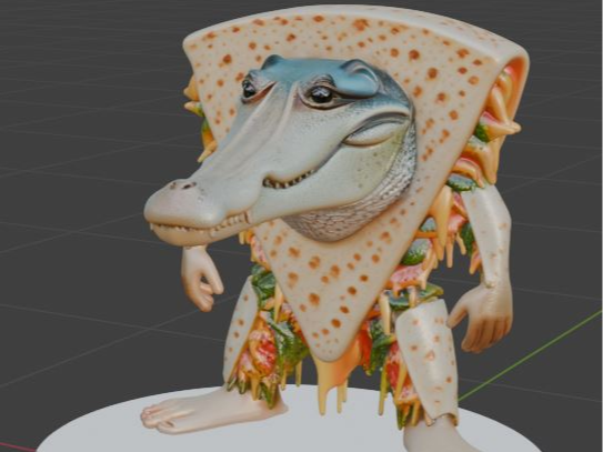 Brainrot Series | Quesadilla Crocodila