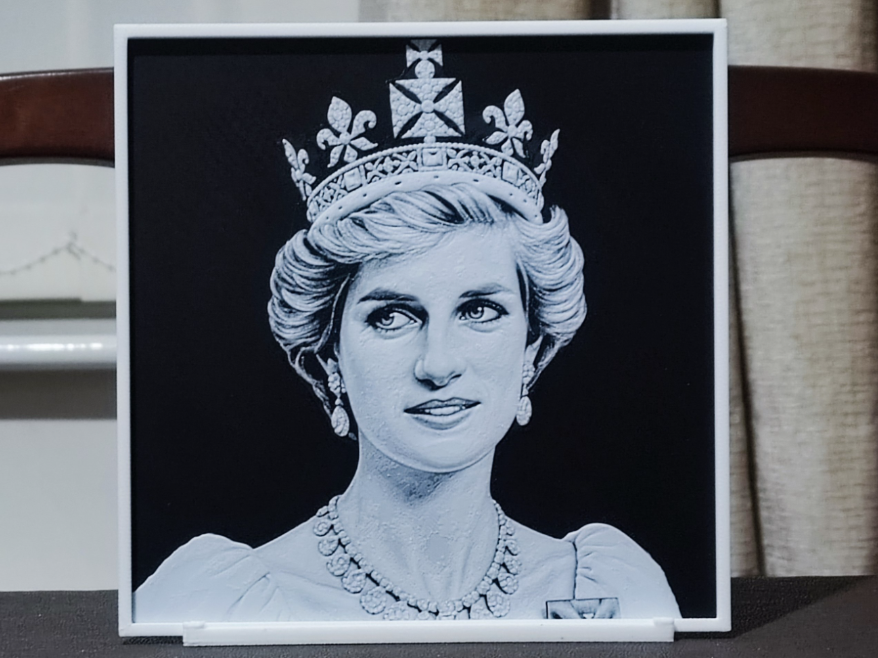 Princess Diana 1961-1997 - HueForge 2 Color