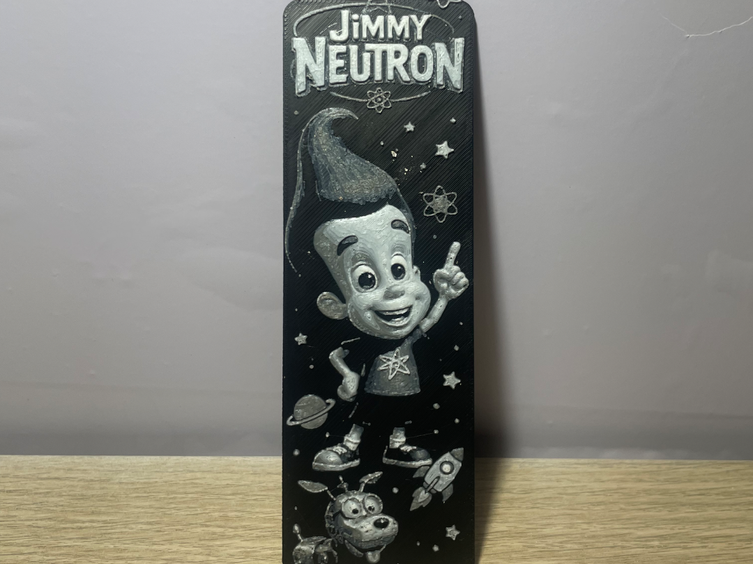 marcapáginas jimmy neutron