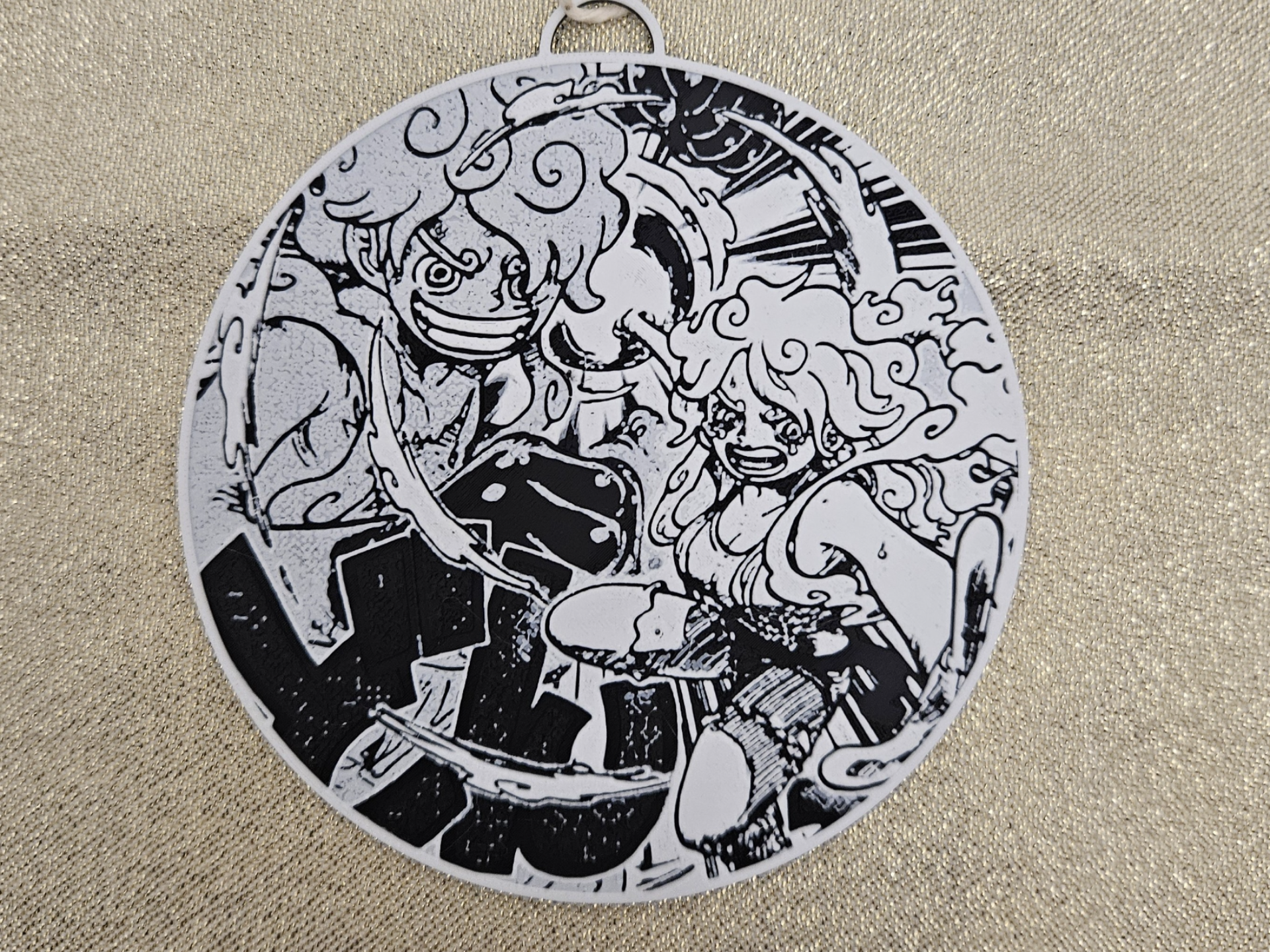 Christmas O-rnament One Piece Luffy Hueforge