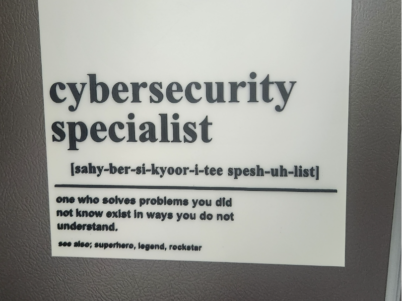 cybersecurity specialsit