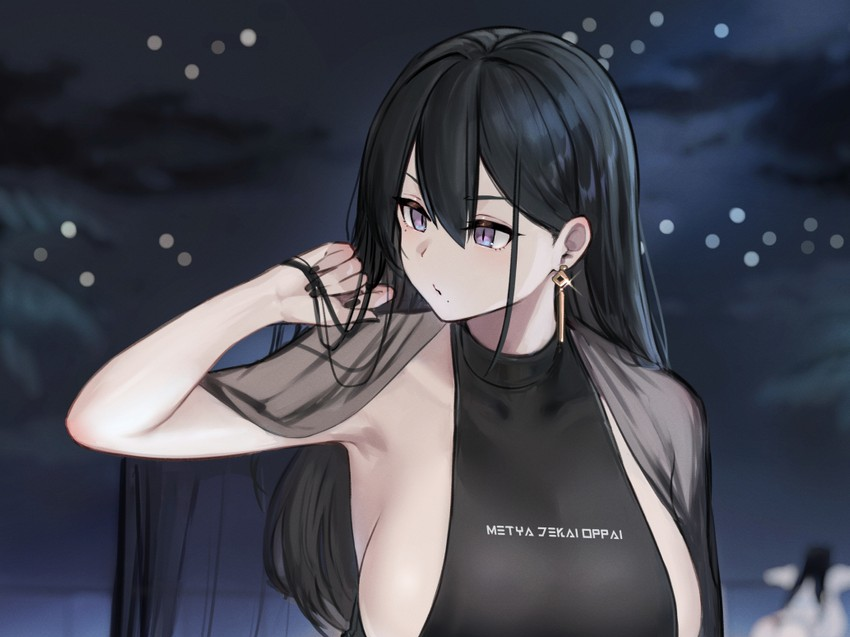 Sexy Anime Figur im Badeanzug