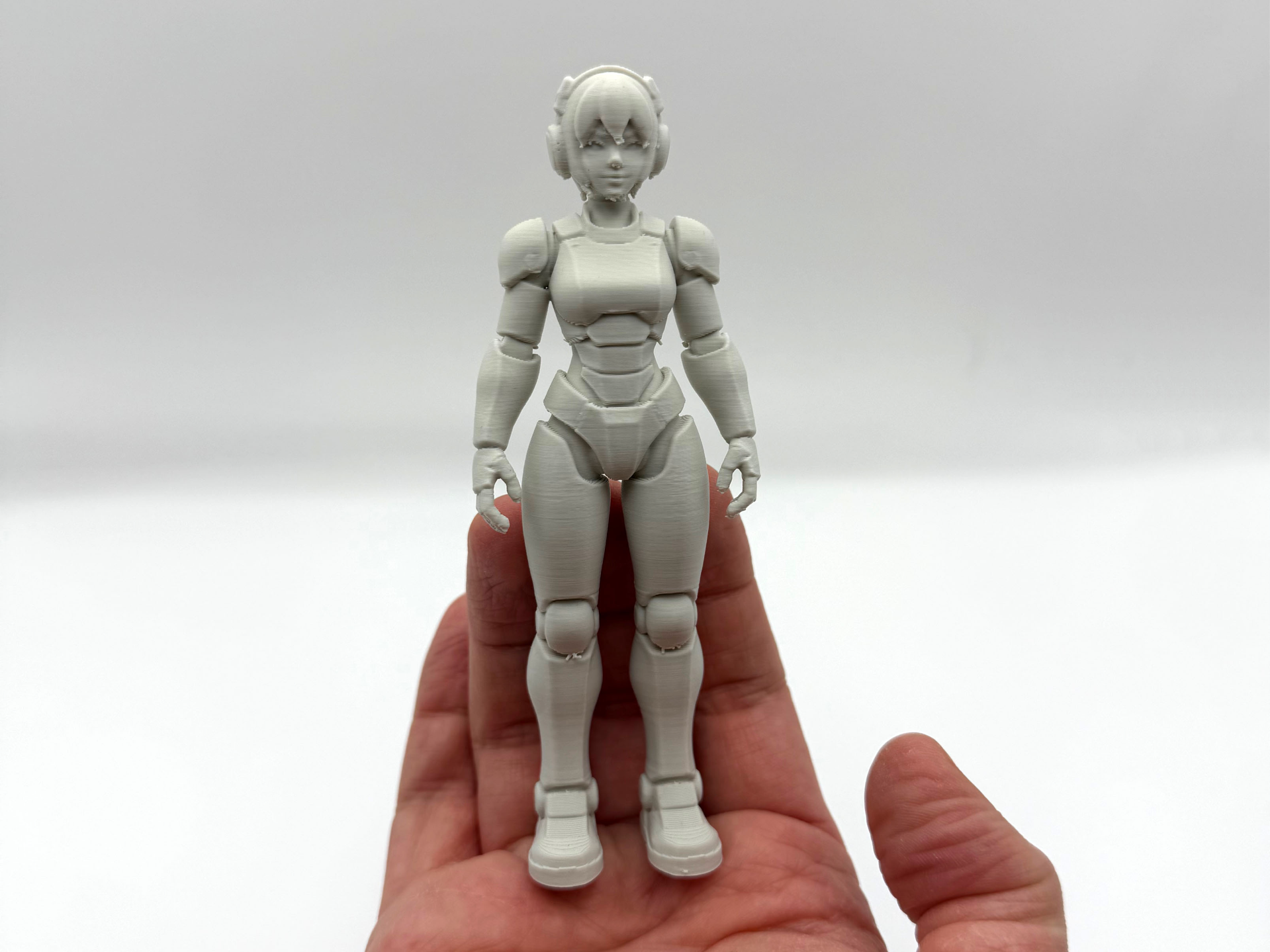 Female Robot Figure