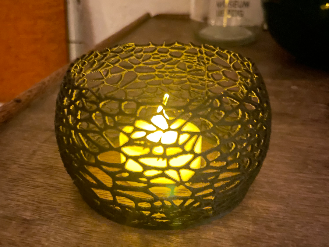 Coral Candle light or tea light - by Cults3D