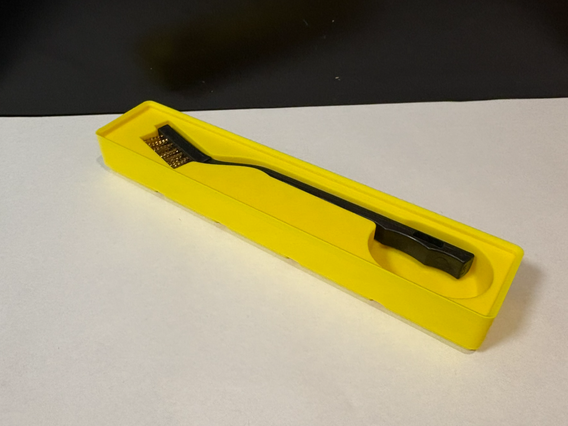 Gridfinity Box for Small Wire Brush