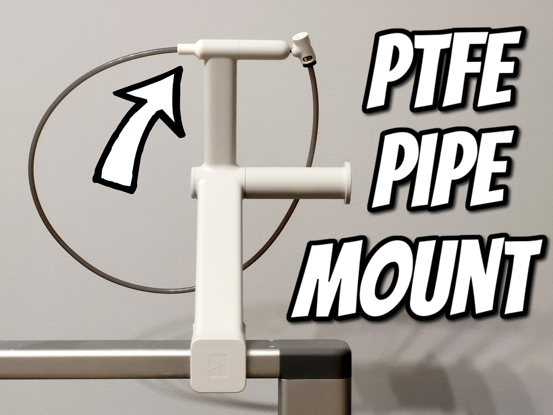 PTFE pipe mount bambulab a1 combo