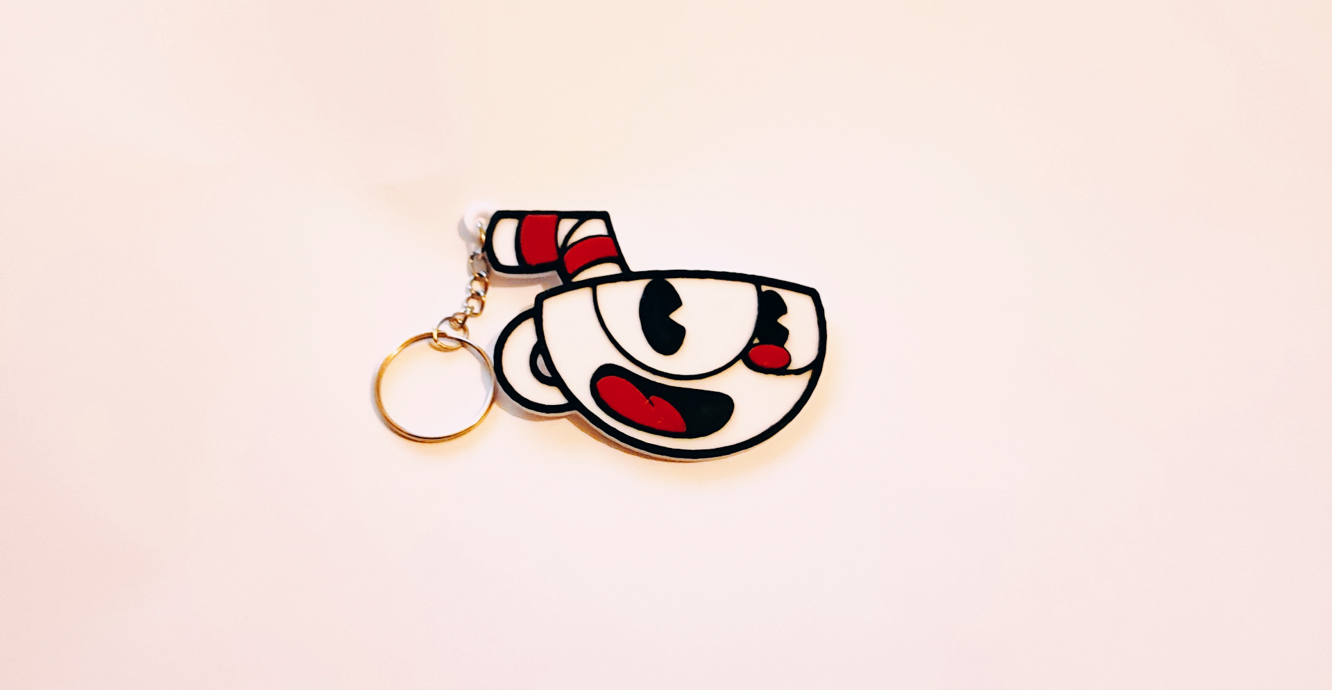 Cuphead keychain (no AMS need)
