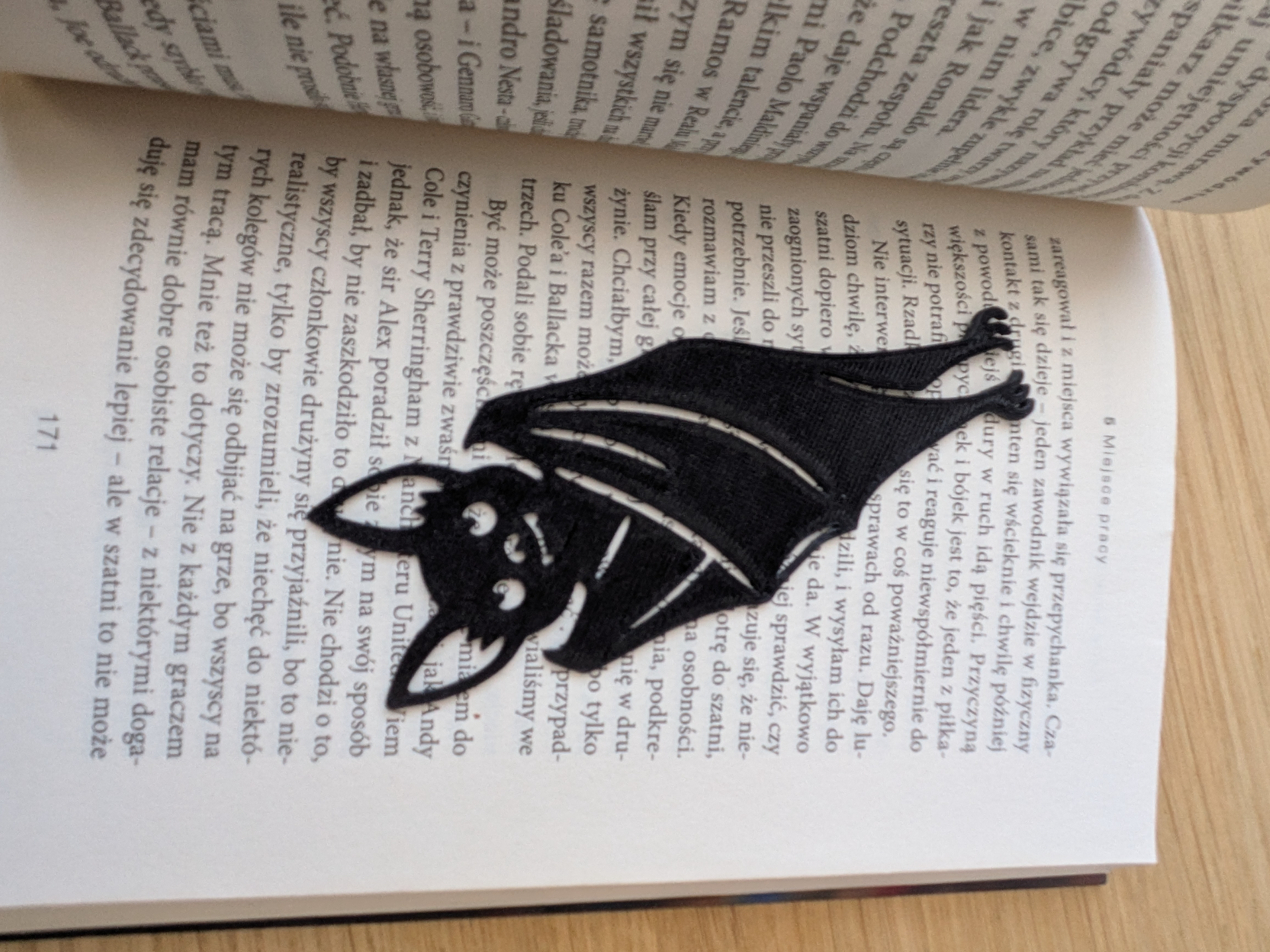 Bat Bookmark