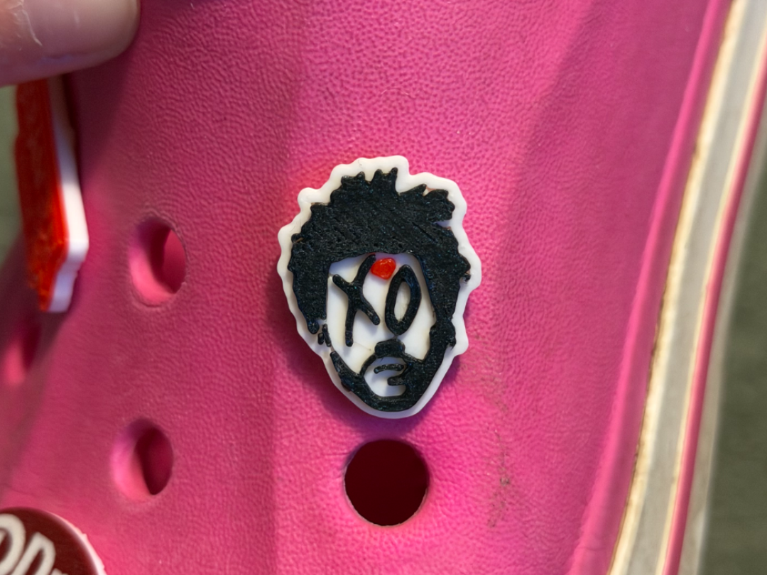 The Weeknd Croc Charm