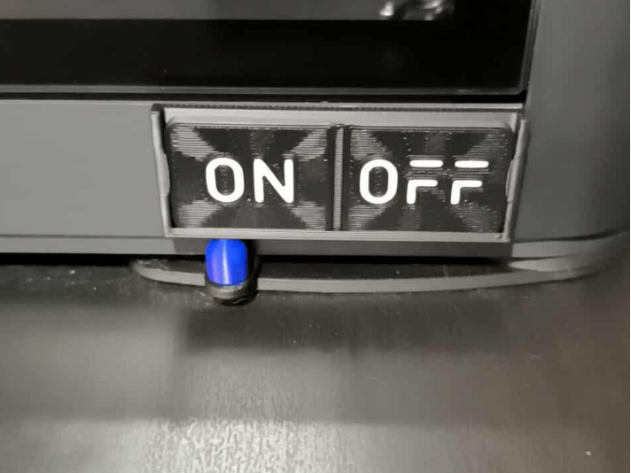 ON OFF holder