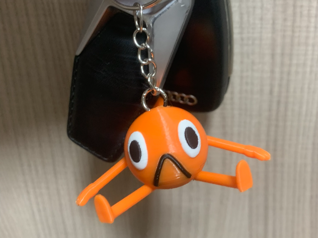 Le poisson steve Keychain