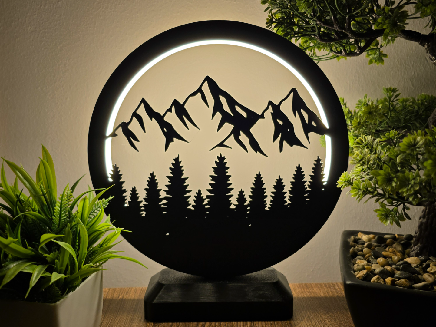Ring LED Lamp - Mountain