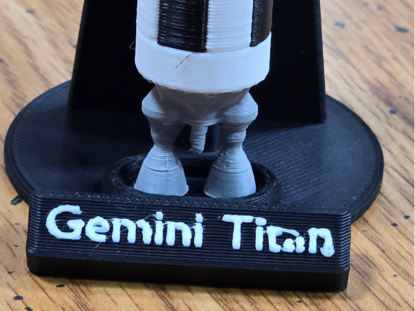 Gemini Titan Rocket 1:200 scale