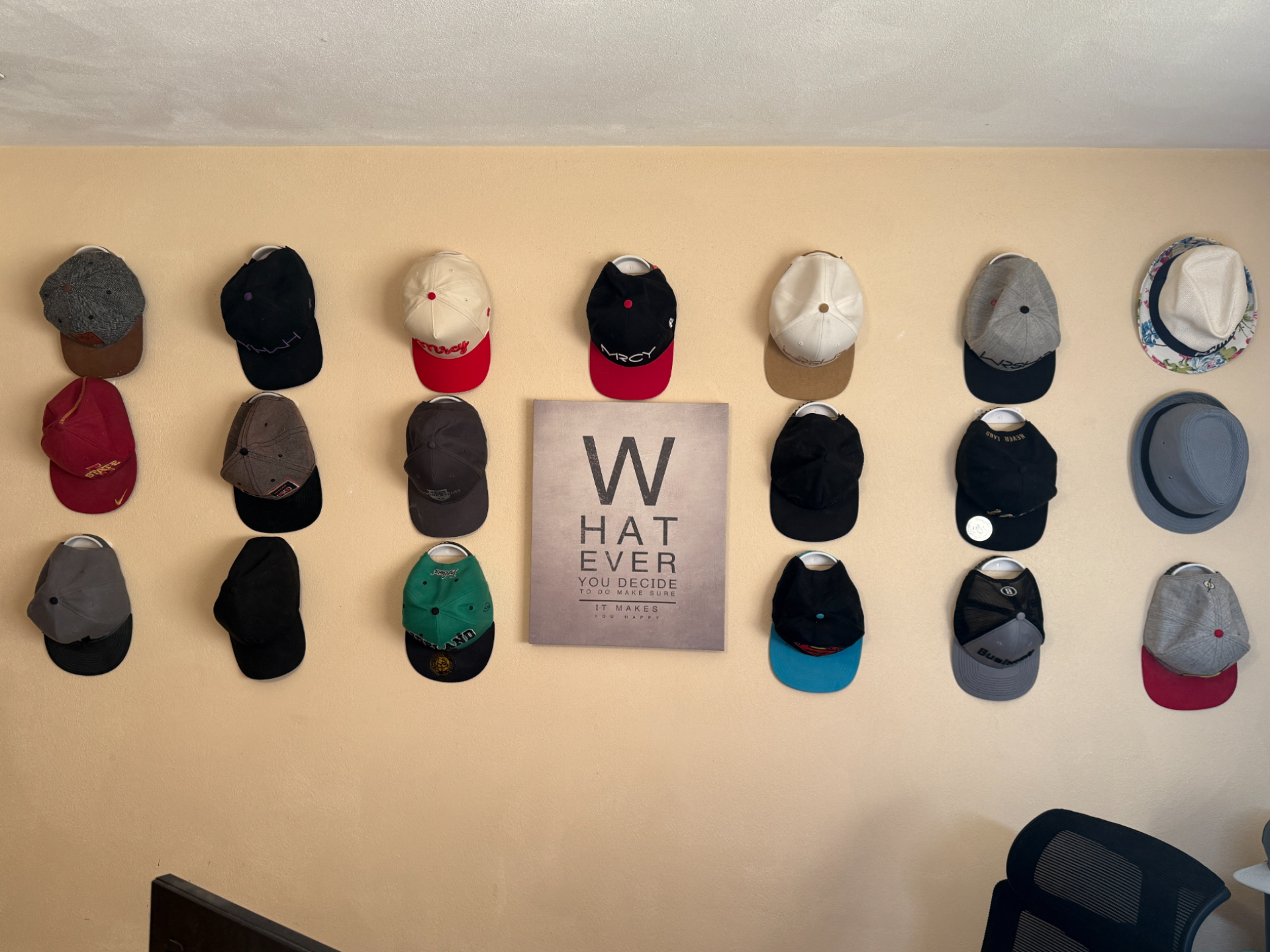 Hat Holder, Wall Mount