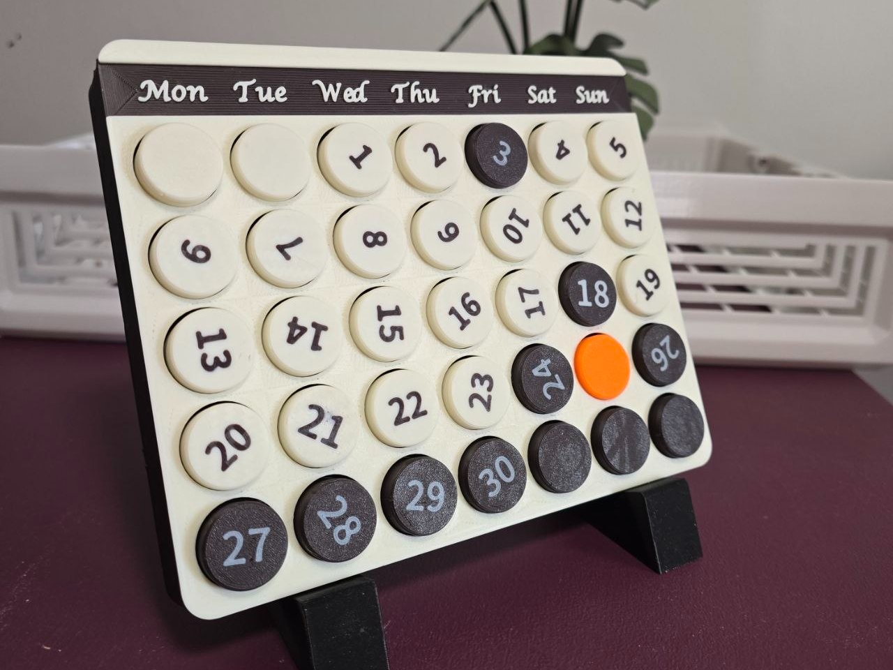 ADHD Medication Calendar