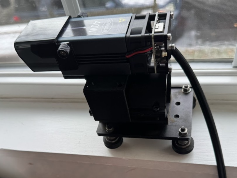 X-Carve Diode Laser Spindle Mount
