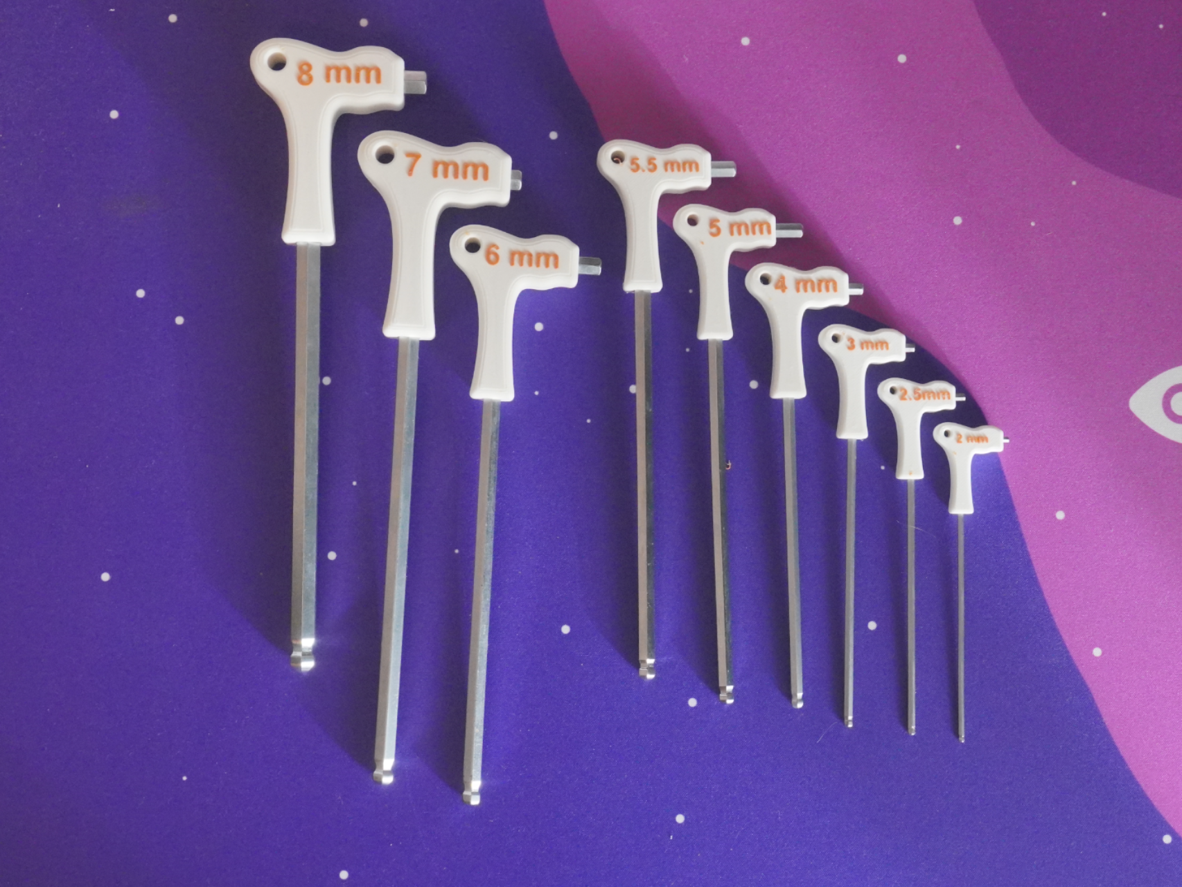 Allen Key Handle Set (1.5 mm to 8 mm)