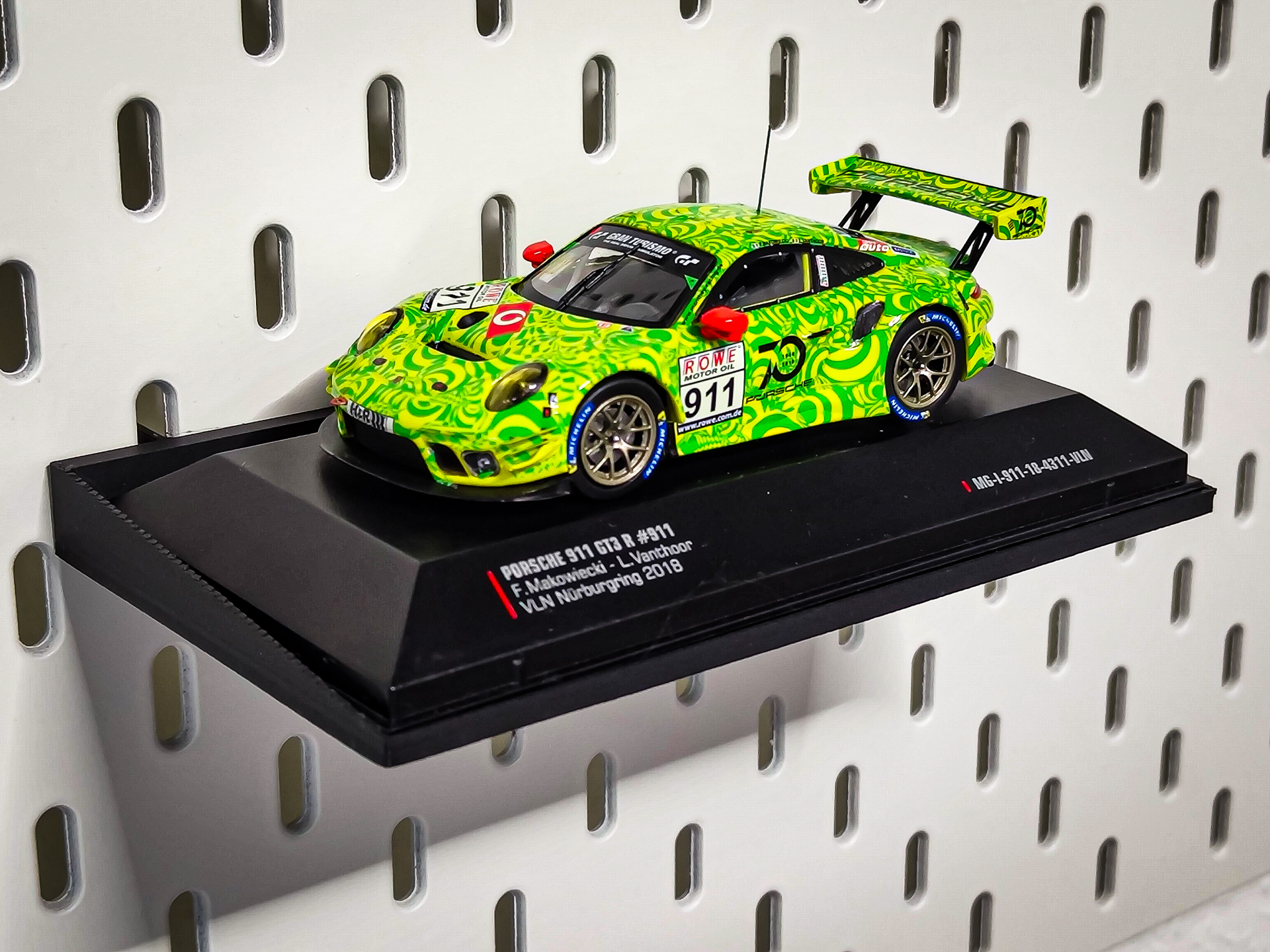 IKEA Skadis x model car holder 1:43 Ixo