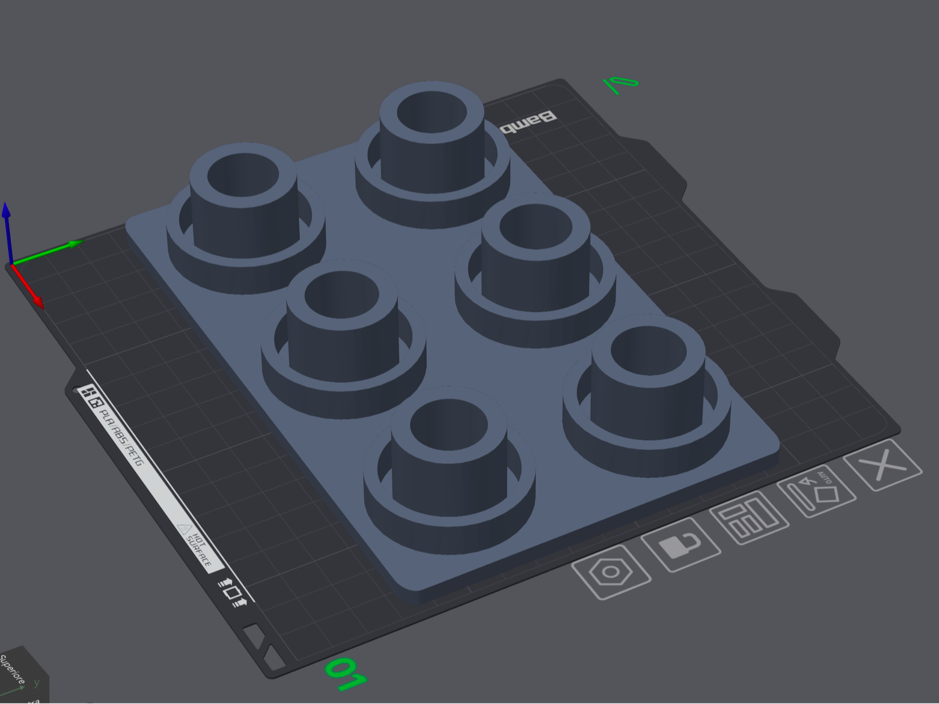 Support base for vacuum cleaner accessories