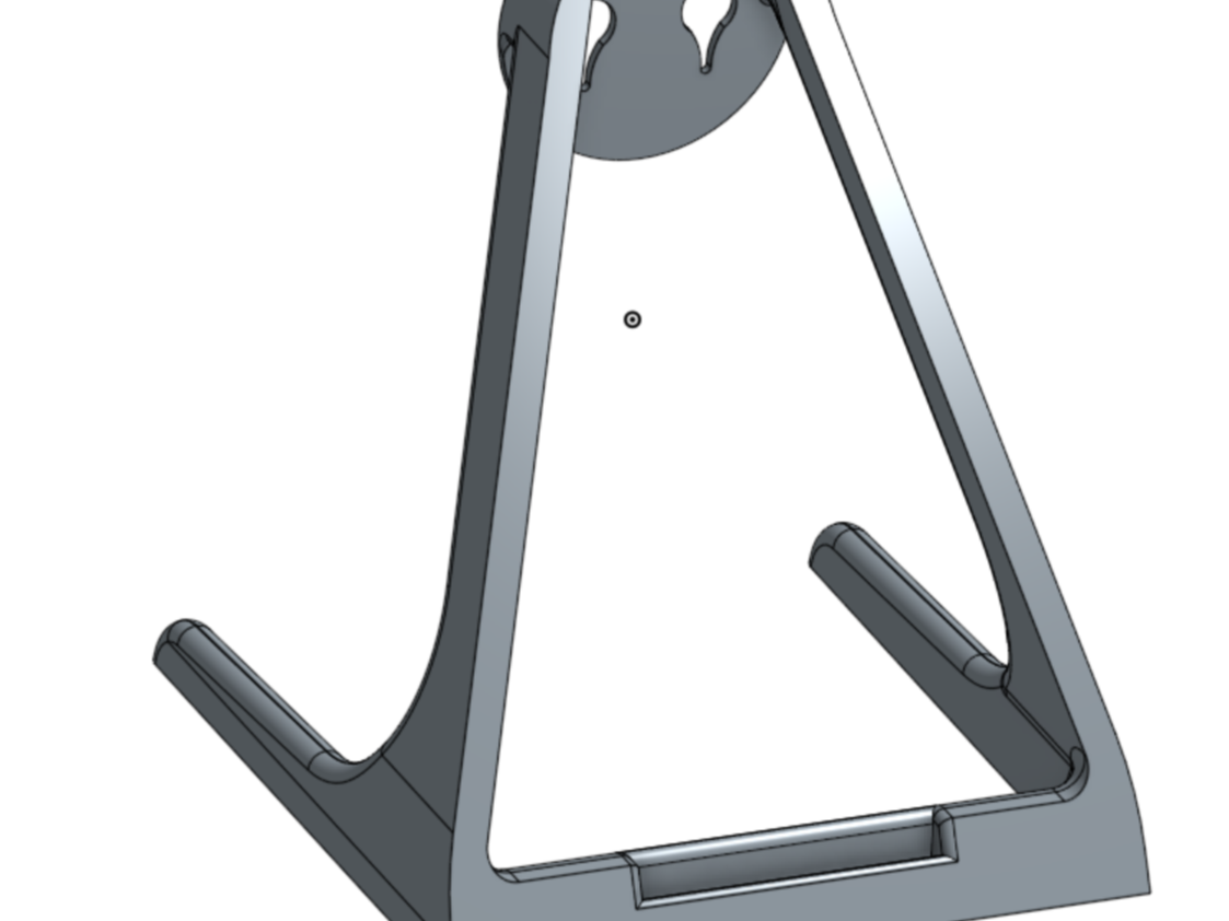 16.5in Hologram Fan Stand V2 with cubby for remote