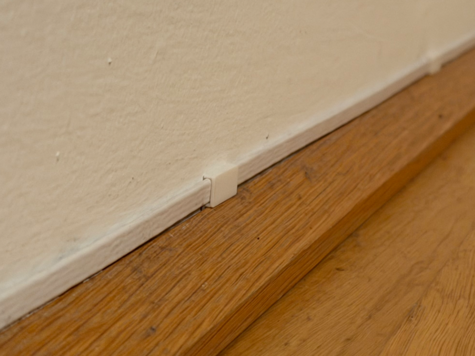 LAN Cable Clip for Baseboards