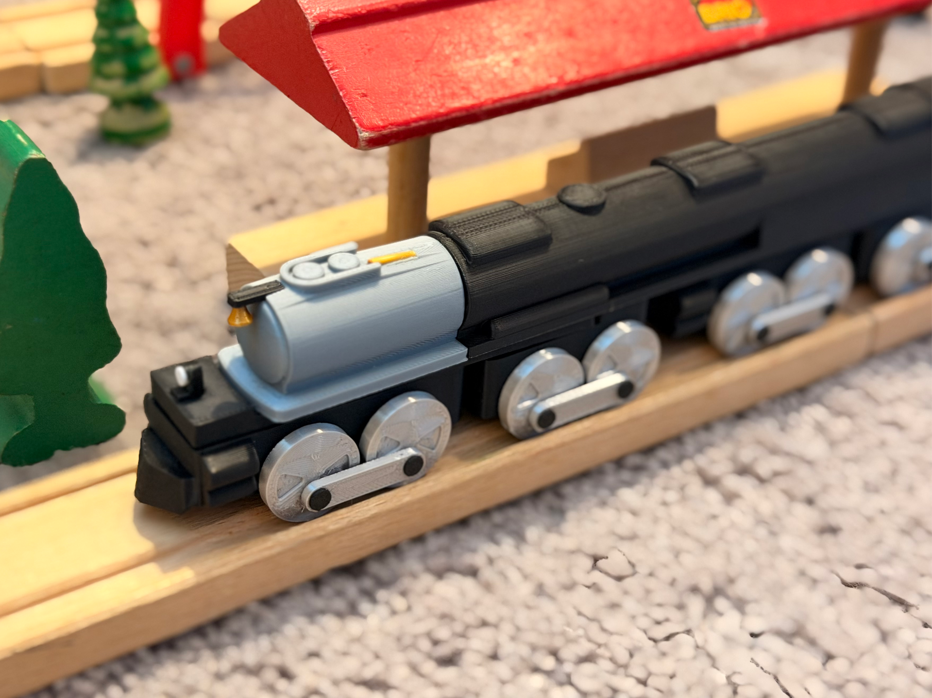 New Upgraded Big Boy 4014 Train Brio compatible