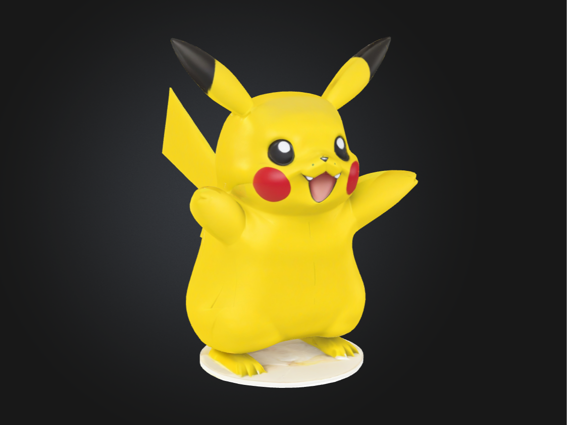 Pikachu 3D Print – Shockingly Cute Desk Companion!