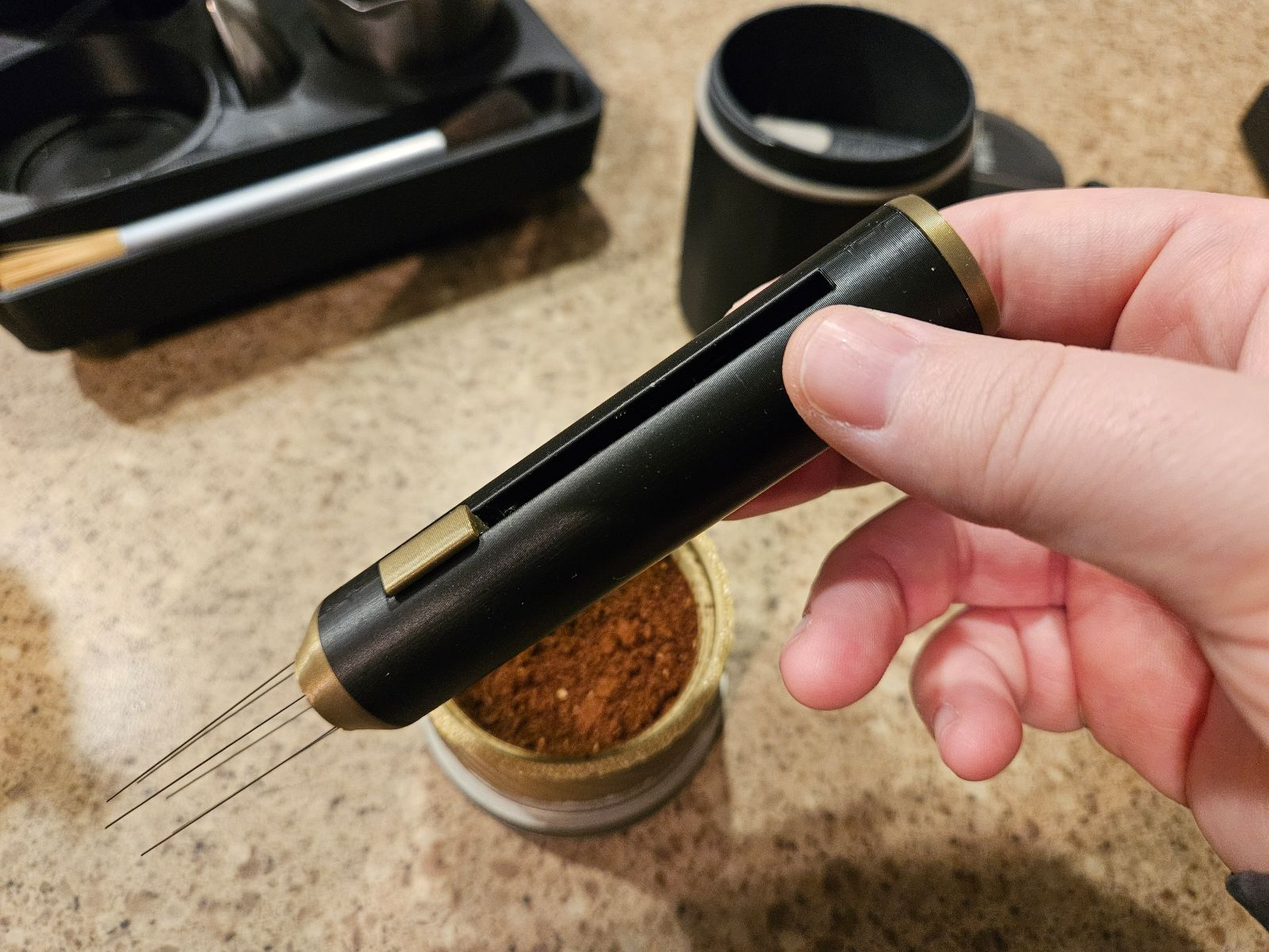 Espresso Retractable WDT Tool - Magnetized Action