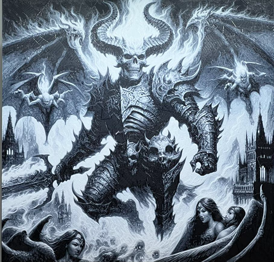 Horned Skull Demon #7