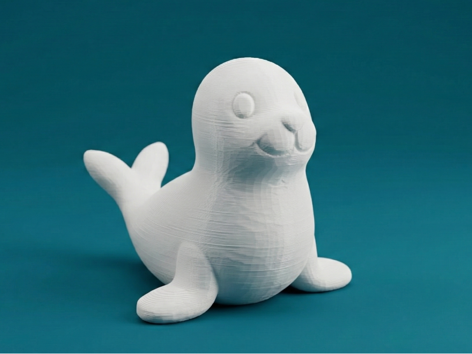 Cute Seal Figurine – Cartoon Sea Animal