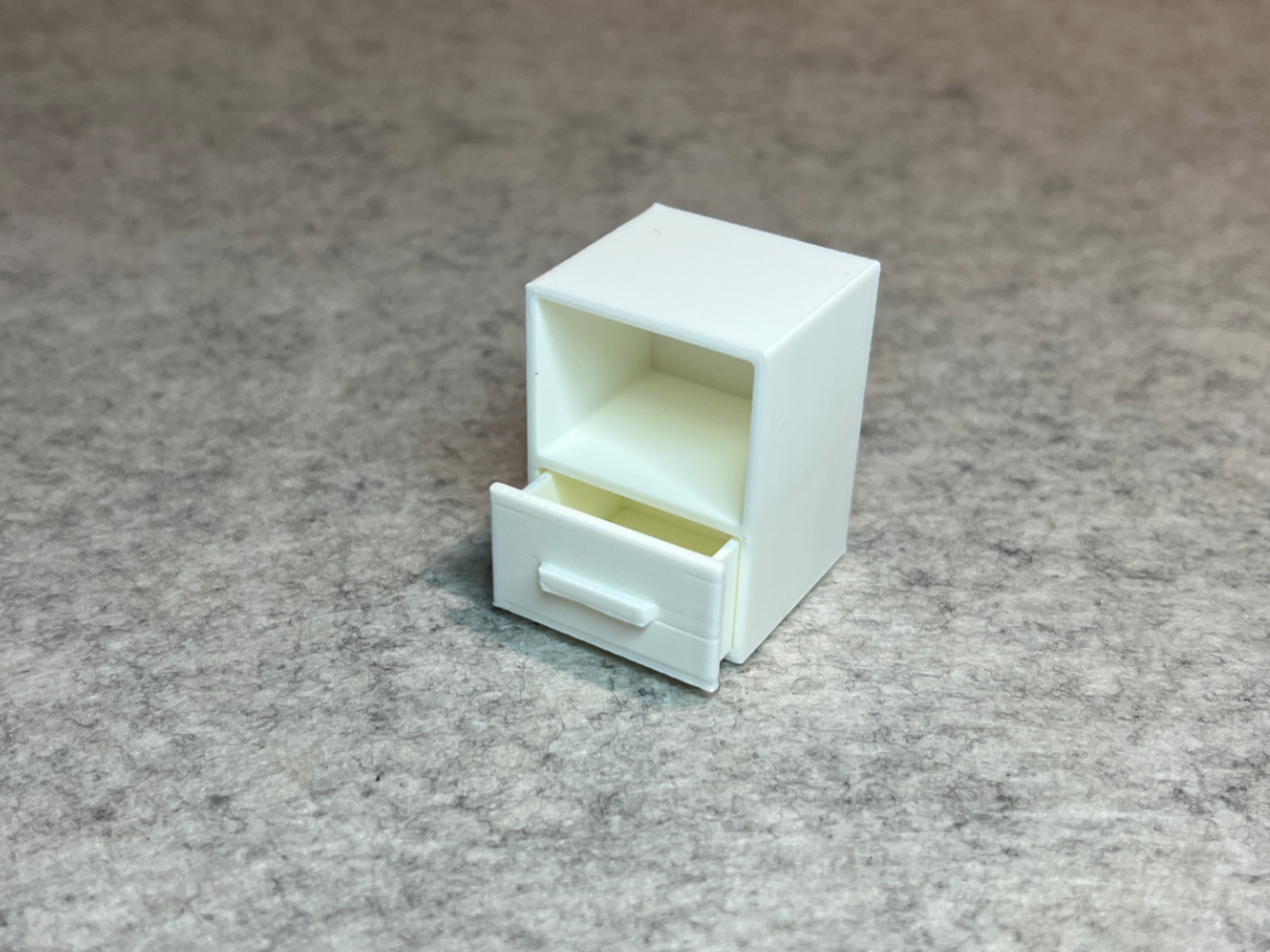 Nightstand night table for dollhouse miniature