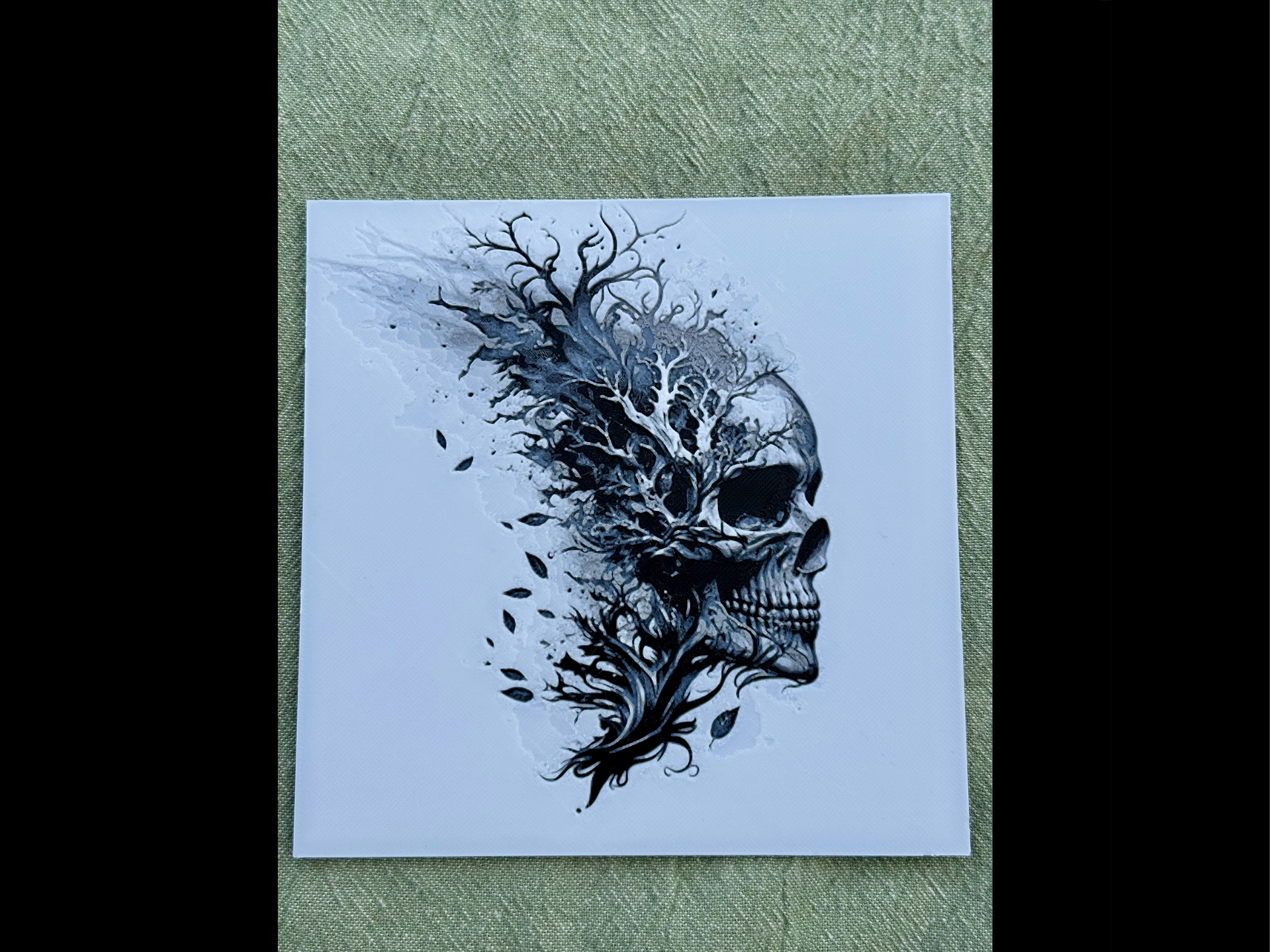 Skull Tree Hueforge
