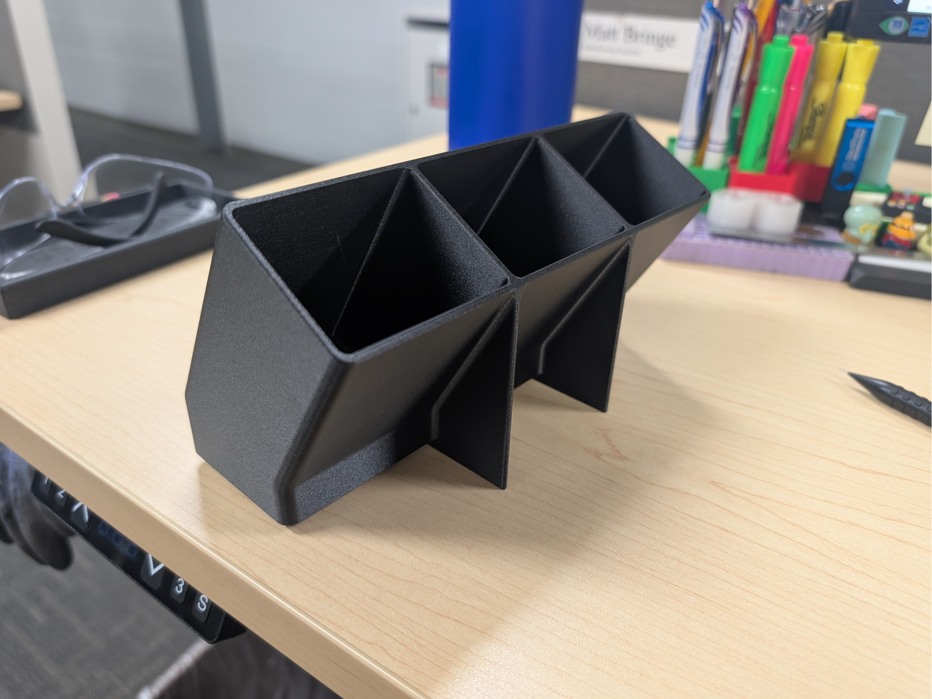 Marker Pen Pencil Generic 3 Divider Holder