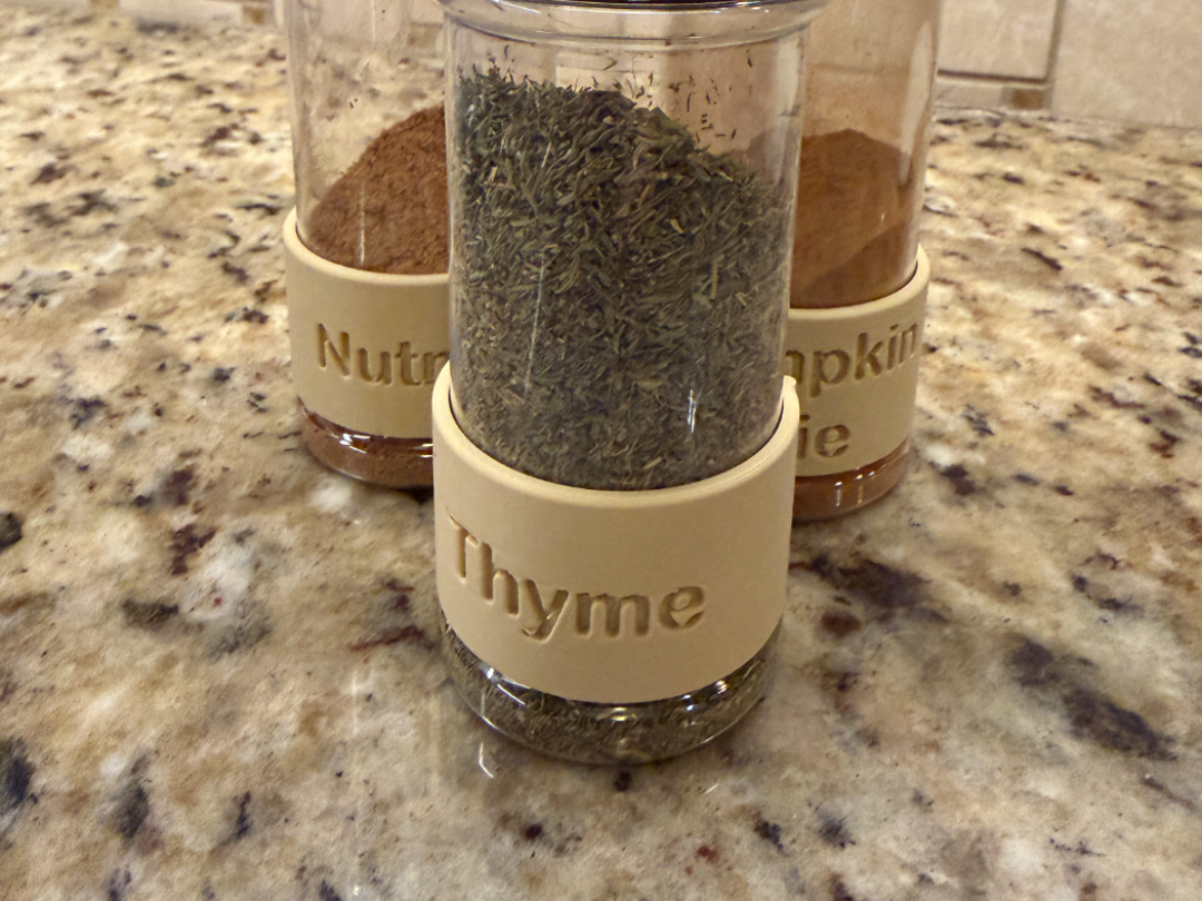 Spice Jar Labels