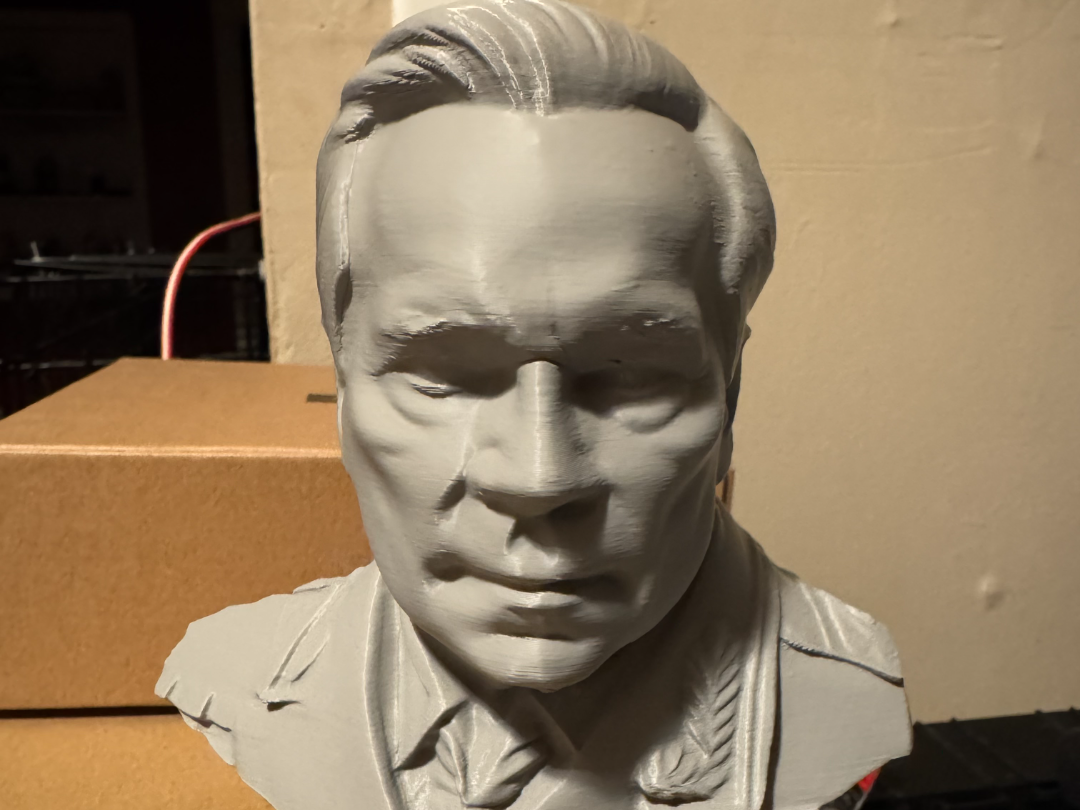 Mikhail Kalashnikov bust