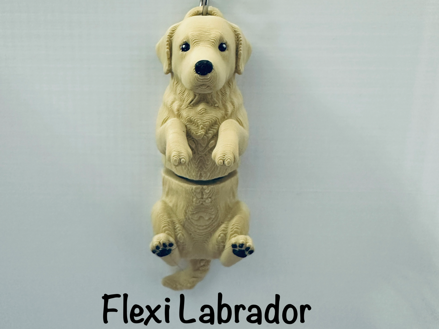 Flexi Labrador Keychain