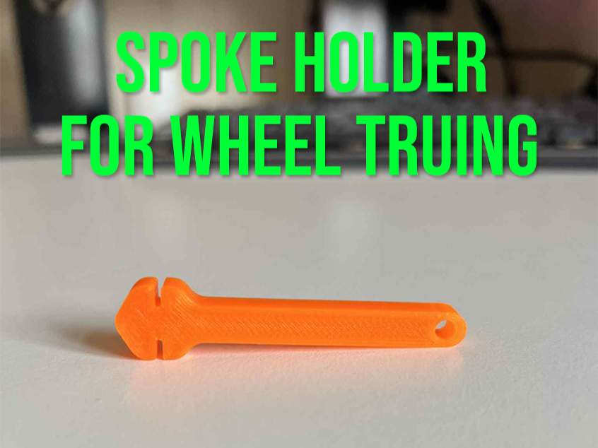 Spoke holder for wheelbuilding