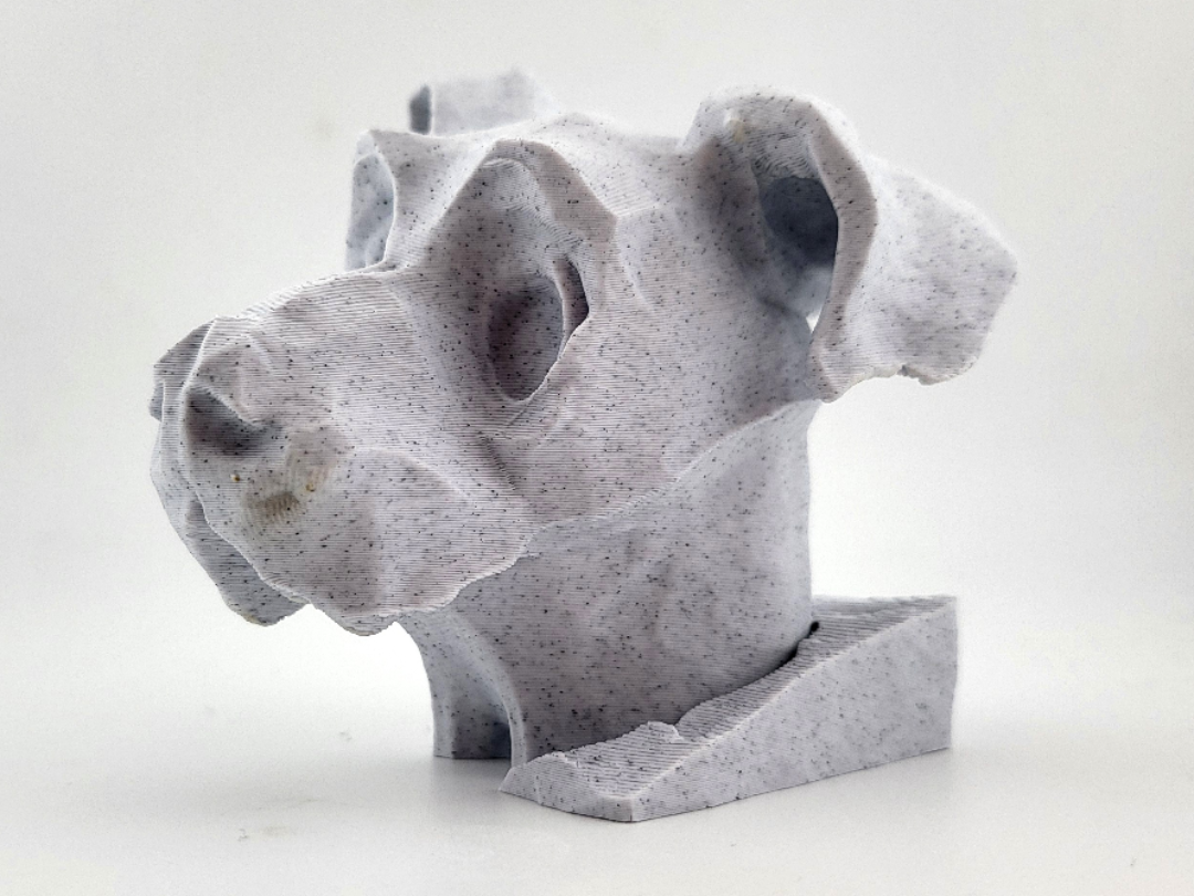 dog statue sculture