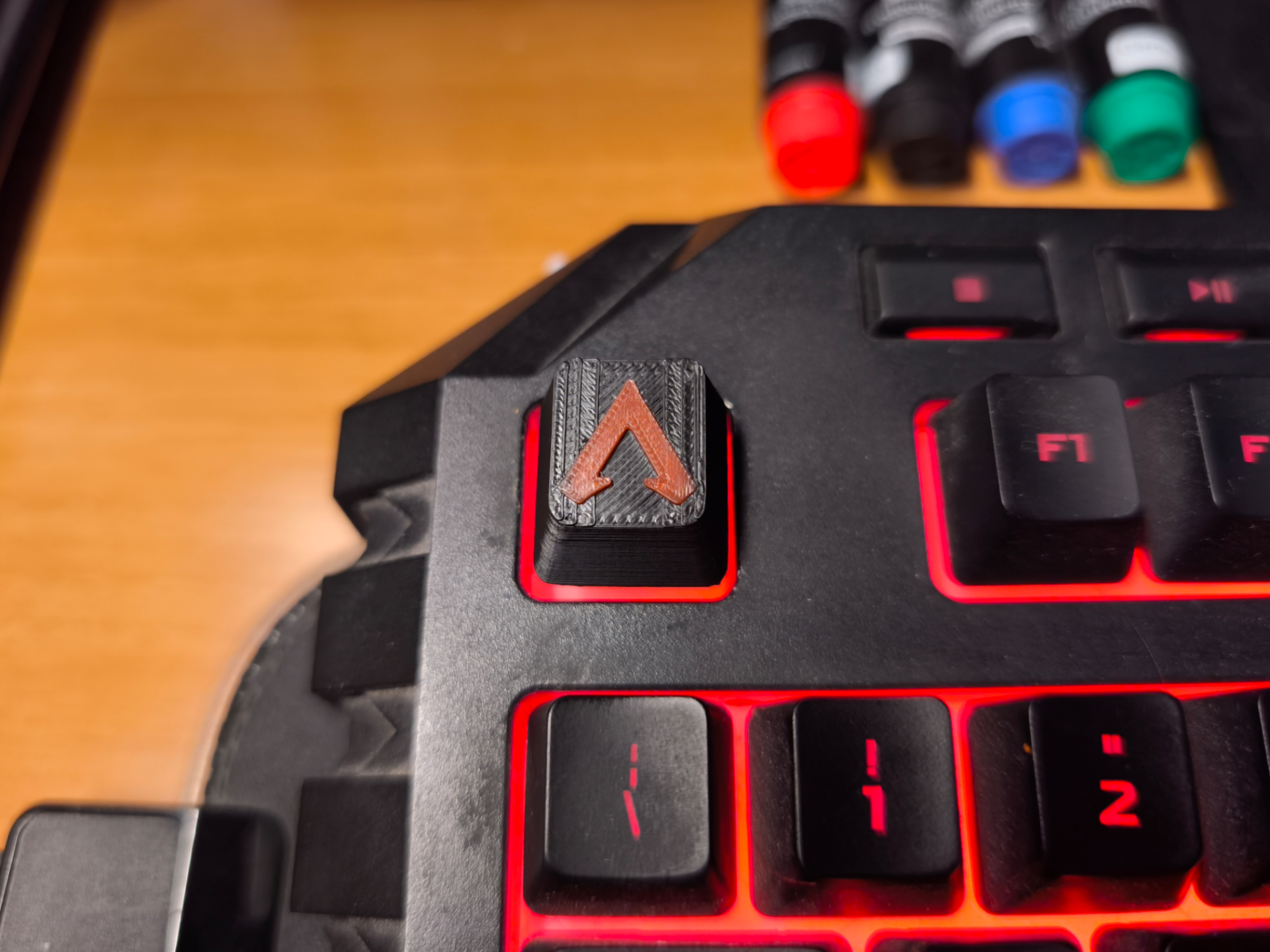Apex Keycap for membrane keyboard