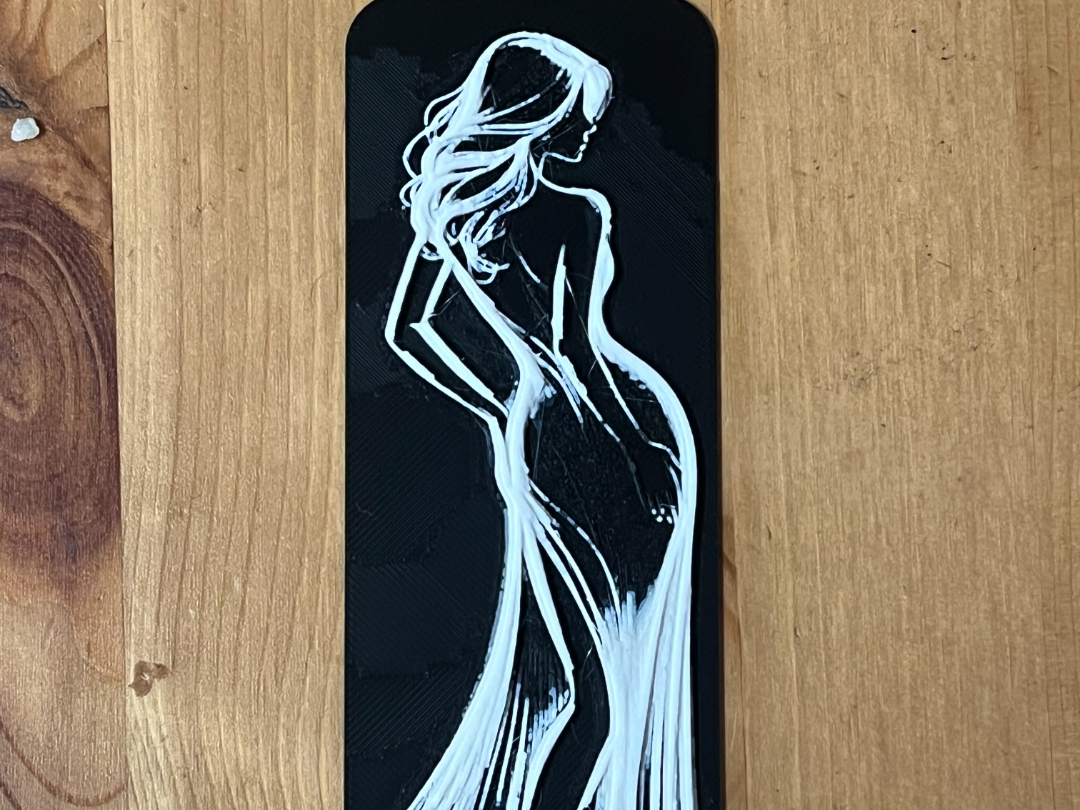 lady bookmark
