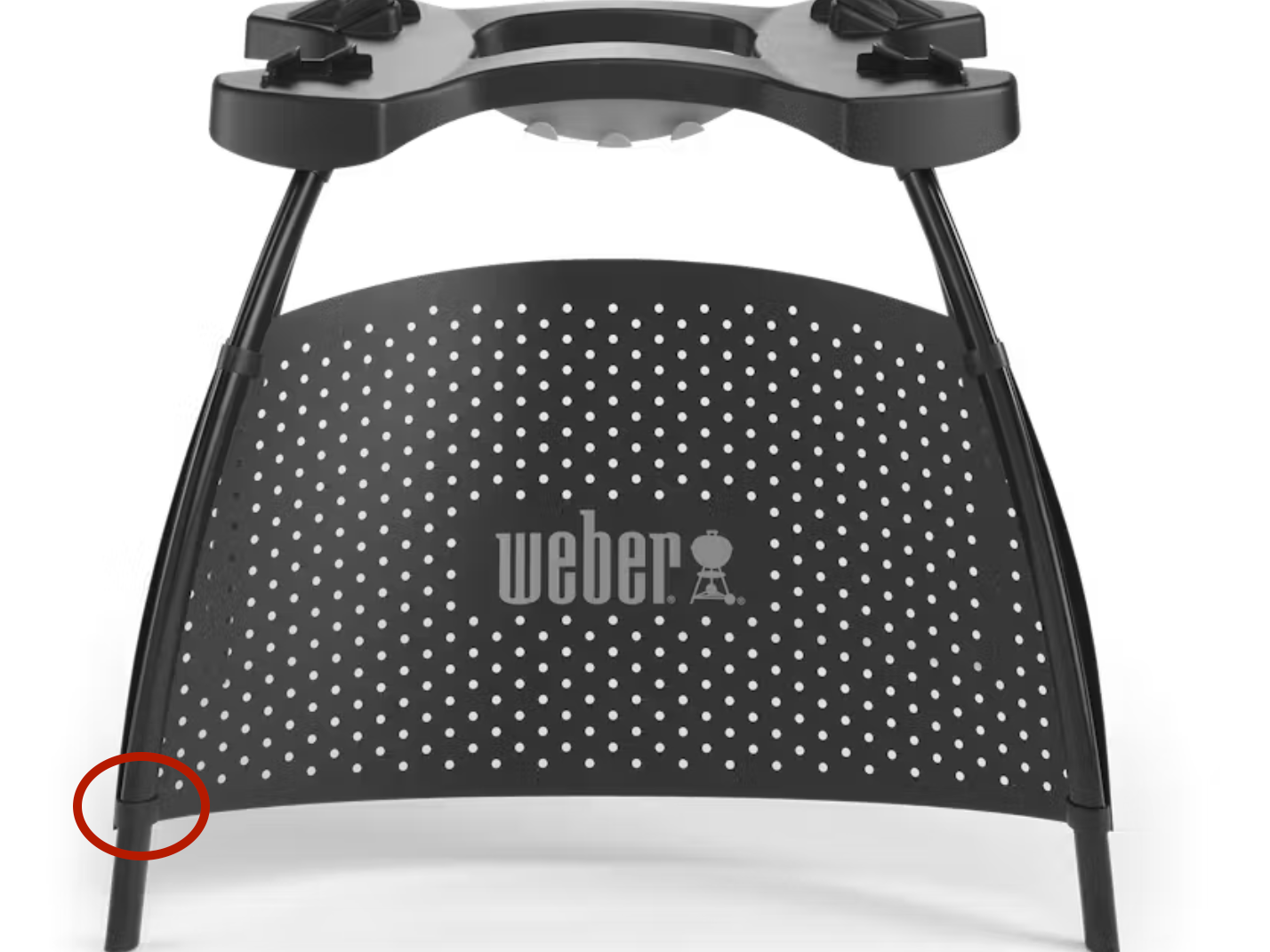 Clip Weber Q Stand Gasflaschen-Blende