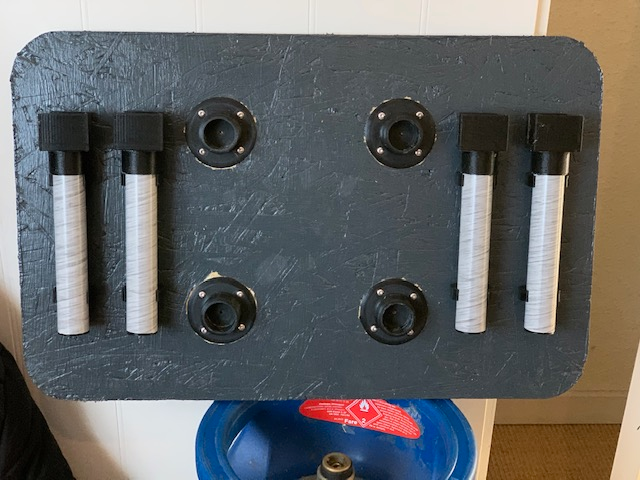 Table for propane tank/ gas flask