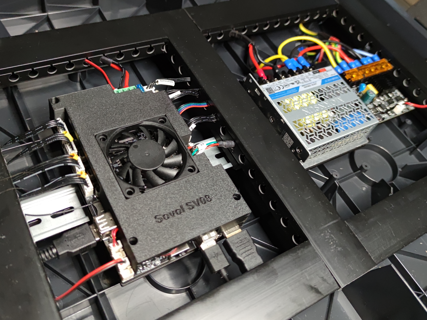 Sovol SV08 - Control Board Fan Holder&Mounting Set