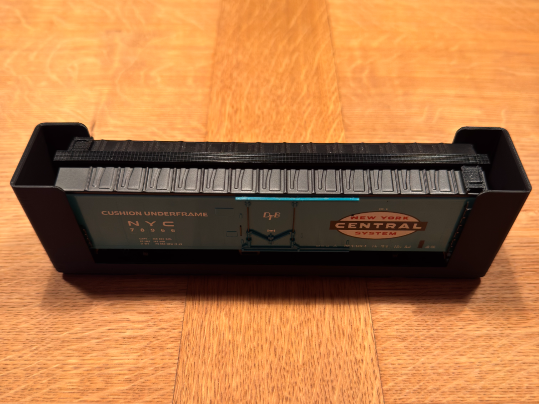 H0 Gridfinity Box Car/ Refrigitator Car Blech
