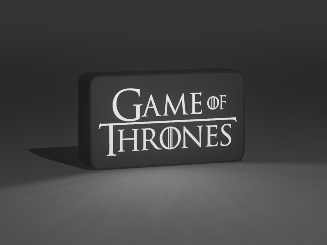 Game of Thrones Lichtbox