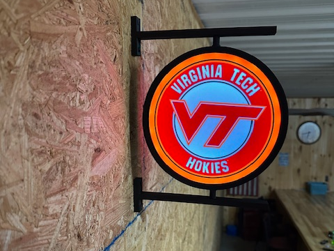 Virginia Tech sign