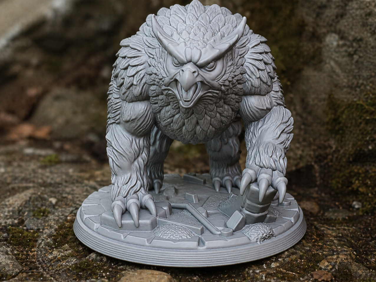 Owlbear Creature DND
