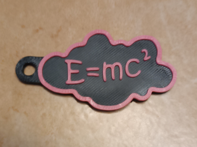 mathematics keychain