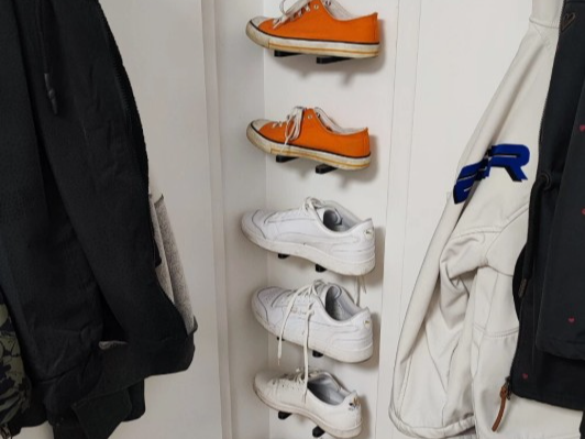 Schuhregal wenn man wenig Platz hat