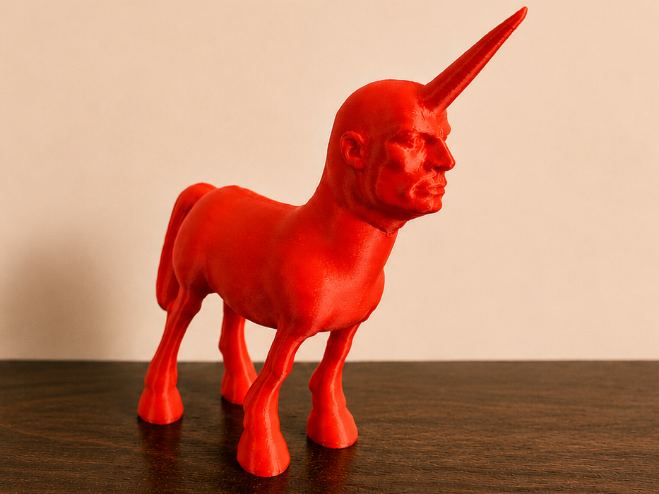 Rockicorn - Unicorn with The Rocks Face